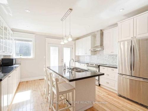 2079 Gerrard St E, Toronto, ON - Indoor Photo Showing Kitchen With Double Sink With Upgraded Kitchen