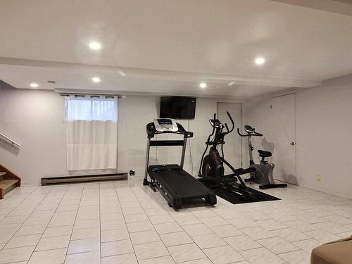 Family room - 1283 Route 344, Saint-Placide, QC - Indoor Photo Showing Gym Room