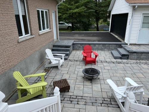 Patio - 1283 Route 344, Saint-Placide, QC - Outdoor With Exterior
