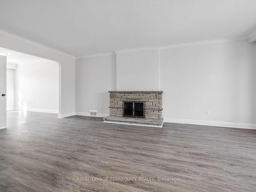 Main-64 Richardson Ave, Toronto, ON - Indoor Photo Showing Other Room With Fireplace