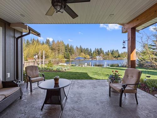 9456 Martin Park Dr, Black Creek, BC - Outdoor With Body Of Water With Deck Patio Veranda With Exterior