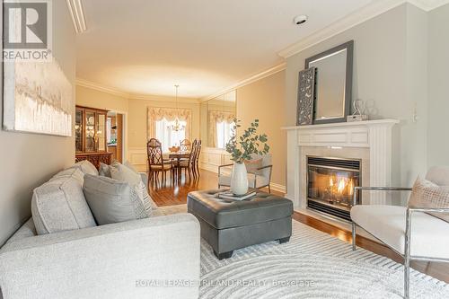 #44 -40 Quinella Dr, London, ON - Indoor Photo Showing Living Room With Fireplace
