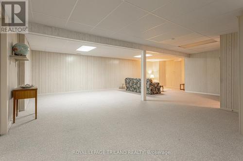 #44 -40 Quinella Dr, London, ON - Indoor Photo Showing Basement