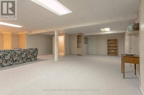 44 - 40 Quinella Drive, London, ON - Indoor Photo Showing Basement