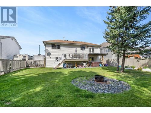 5375 Woodoak Crescent, Prince George, BC - Outdoor With Deck Patio Veranda With Backyard