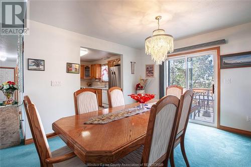4430 Cherry Hill Road, Windsor, ON - Indoor Photo Showing Dining Room