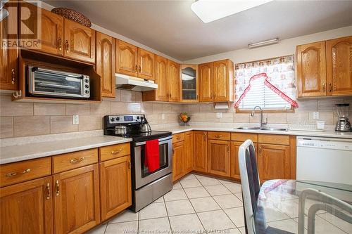 4430 Cherry Hill Road, Windsor, ON - Indoor Photo Showing Kitchen With Double Sink