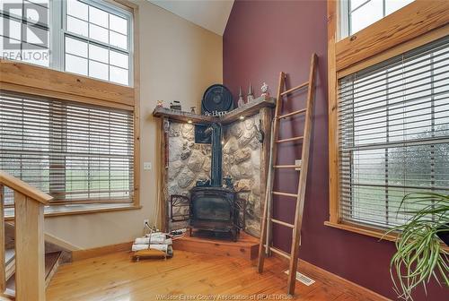 7205 Walker, Tecumseh, ON - Indoor Photo Showing Other Room With Fireplace