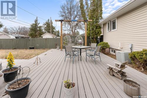 1213 Carleton Street, Moose Jaw, SK - Outdoor With Deck Patio Veranda