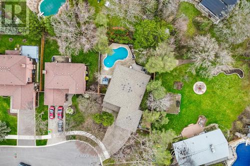 2174 Burbank Dr, Mississauga, ON - Outdoor With In Ground Pool With View