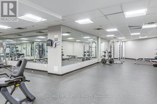 #2105 -481 Rupert Ave, Whitchurch-Stouffville, ON - Indoor Photo Showing Gym Room