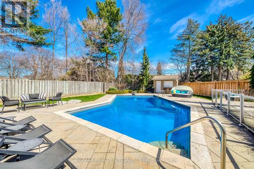 28 Orkney Crescent, Toronto, ON - Outdoor With In Ground Pool With Backyard