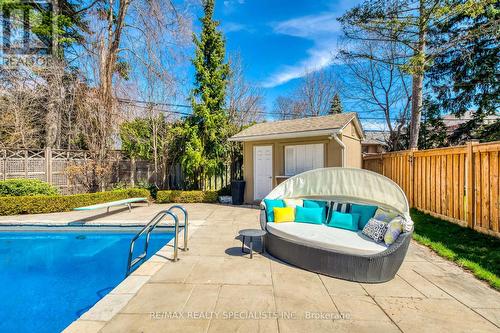 28 Orkney Cres, Toronto, ON - Outdoor With In Ground Pool