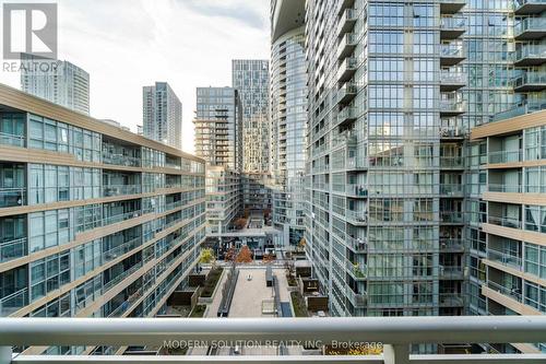 #925 -10 Capreol Crt, Toronto, ON - Outdoor With Balcony With Facade