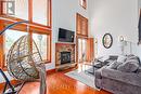 32 - 214 Blueski George Crescent, Blue Mountains, ON  - Indoor Photo Showing Living Room With Fireplace 