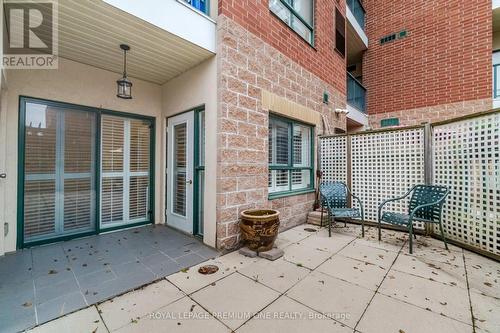 #102 -33 Wallace St, Vaughan, ON - Outdoor With Deck Patio Veranda With Exterior