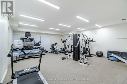 #102 -33 Wallace St, Vaughan, ON - Indoor Photo Showing Gym Room