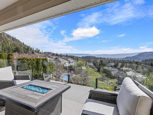 2264 Shannon Hills Drive, West Kelowna, BC - Outdoor With Deck Patio Veranda With View