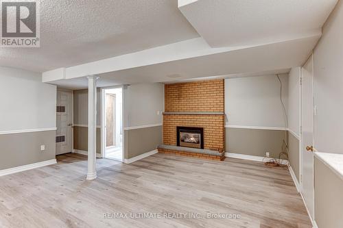 Lower - 64 Adrian Crescent, Markham, ON - Indoor With Fireplace