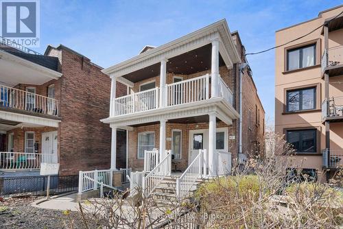 412 Crawford St, Toronto, ON - Outdoor With Balcony With Facade