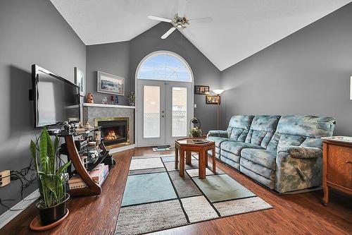 60 Dundas Street|Unit #1, Dundas, ON - Indoor Photo Showing Living Room With Fireplace