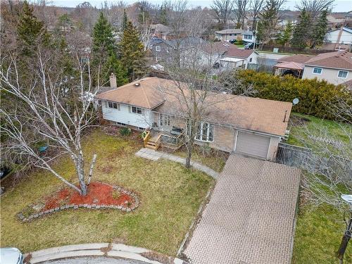 Aerial View Of Front Exterior - 27 Mcgregor Place, Caledonia, ON - Outdoor