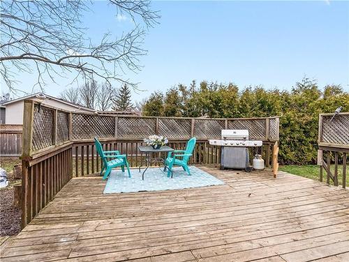 Large Deck - 27 Mcgregor Place, Caledonia, ON - Outdoor With Deck Patio Veranda With Exterior