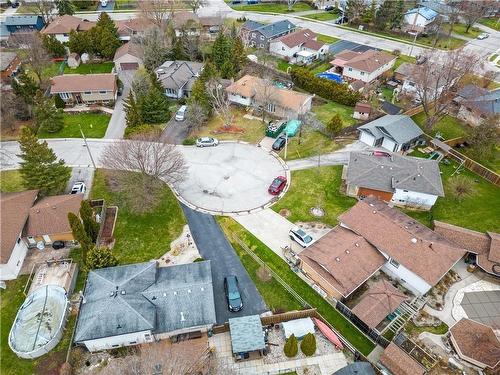 Aerial View Of Front Exterior - 27 Mcgregor Place, Caledonia, ON - Outdoor With View