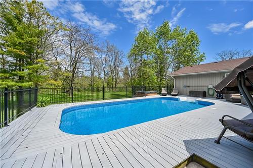 2188 Highway 54, Caledonia, ON - Outdoor With In Ground Pool With Backyard