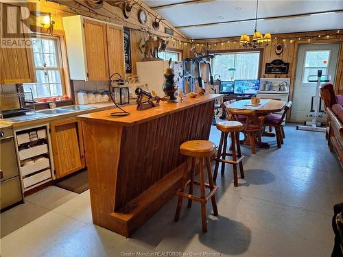 191 Meadow Rd, Elgin, NB - Indoor Photo Showing Kitchen With Double Sink