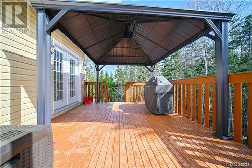 25 Bonnieway Drive, Waasis, NB - Outdoor With Deck Patio Veranda With Exterior
