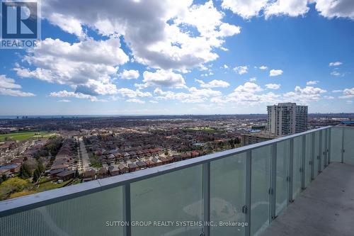 1909 - 3883 Quartz Road, Mississauga, ON - Outdoor With Balcony With View