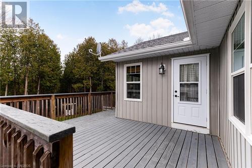 112 Glenwood Place, West Grey, ON - Outdoor With Deck Patio Veranda With Exterior