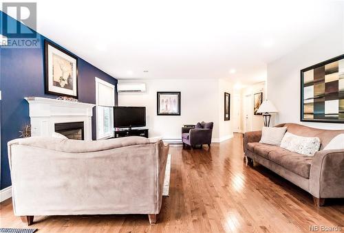 3 Caesar'S Court, Quispamsis, NB - Indoor Photo Showing Living Room With Fireplace