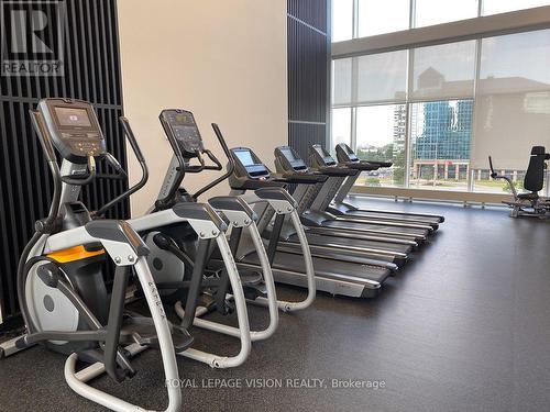 3801 - 4065 Confederation Parkway N, Mississauga, ON - Indoor Photo Showing Gym Room