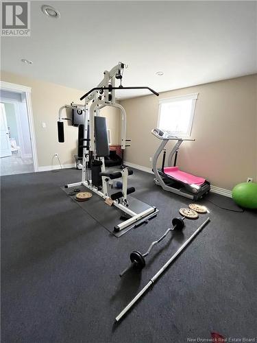 16 Bayview N Road, Baie-Sainte-Anne, NB - Indoor Photo Showing Gym Room