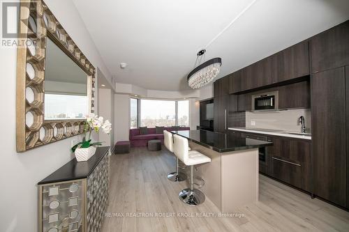 #2818 -155 Yorkville Ave, Toronto, ON - Indoor Photo Showing Kitchen With Upgraded Kitchen