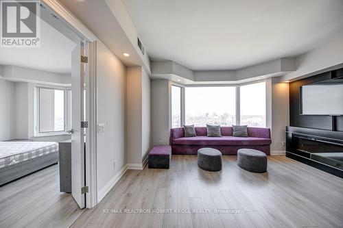 #2818 -155 Yorkville Ave, Toronto, ON - Indoor With Fireplace