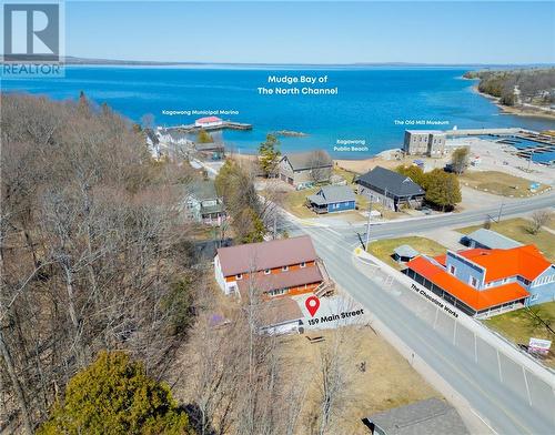 159 Main Street, Kagawong, Manitoulin Island, ON - Outdoor With Body Of Water With View