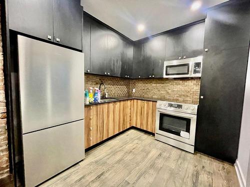 Kitchen - 1293 Rue Notre-Dame, Montréal (Lachine), QC - Indoor Photo Showing Kitchen With Upgraded Kitchen