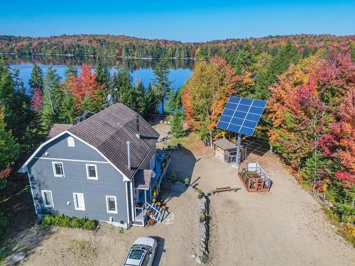 Aerial photo - 308 Ch. Du Prospecteur, Amherst, QC - Outdoor