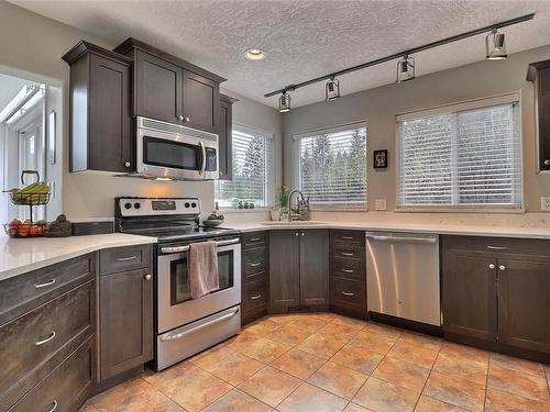 35 Grosskleg Way, Lake Cowichan, BC - Indoor Photo Showing Kitchen With Stainless Steel Kitchen