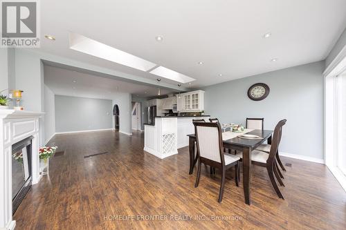 41 Chichester Rd, Markham, ON - Indoor Photo Showing Dining Room With Fireplace