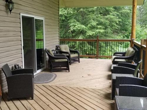 1625 Acorn Road, Seymour Arm, BC - Outdoor With Deck Patio Veranda With Exterior