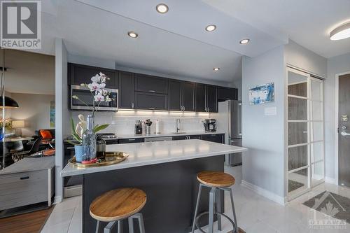 1785 Frobisher Lane Unit#1408, Ottawa, ON - Indoor Photo Showing Kitchen With Upgraded Kitchen