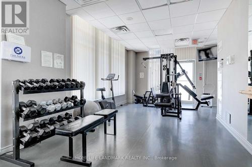 610 - 19 Barberry Place, Toronto, ON - Indoor Photo Showing Gym Room