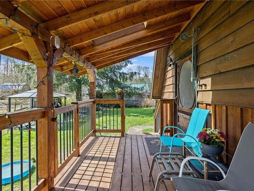 3489 Heather Rd, Black Creek, BC - Outdoor With Deck Patio Veranda With Exterior