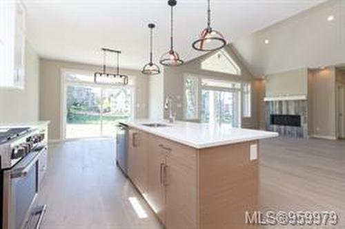 2136 Champions Way, Langford, BC - Indoor Photo Showing Kitchen With Upgraded Kitchen