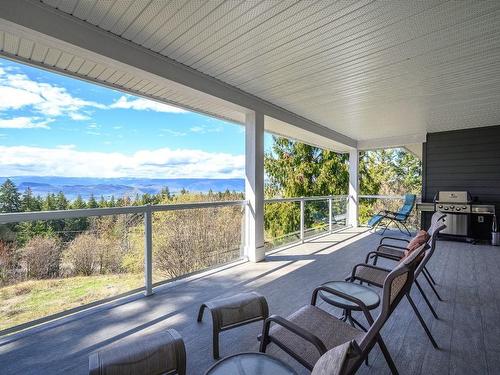 1-5720 Hartnell Road, Vernon, BC - Outdoor With Body Of Water With Deck Patio Veranda With Exterior