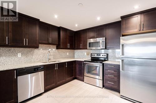 #1701 -1235 Richmond St, London, ON - Indoor Photo Showing Kitchen With Double Sink